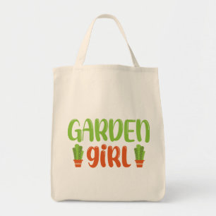 Garden Girl Tote Bag