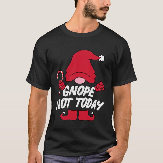 Garden Gnome Gnope Tomte with Gnome hats for Adult T-Shirt (Front)