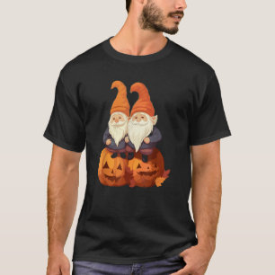 Garden Gnome Halloween Trick Or Treat Spooky Garde T-Shirt