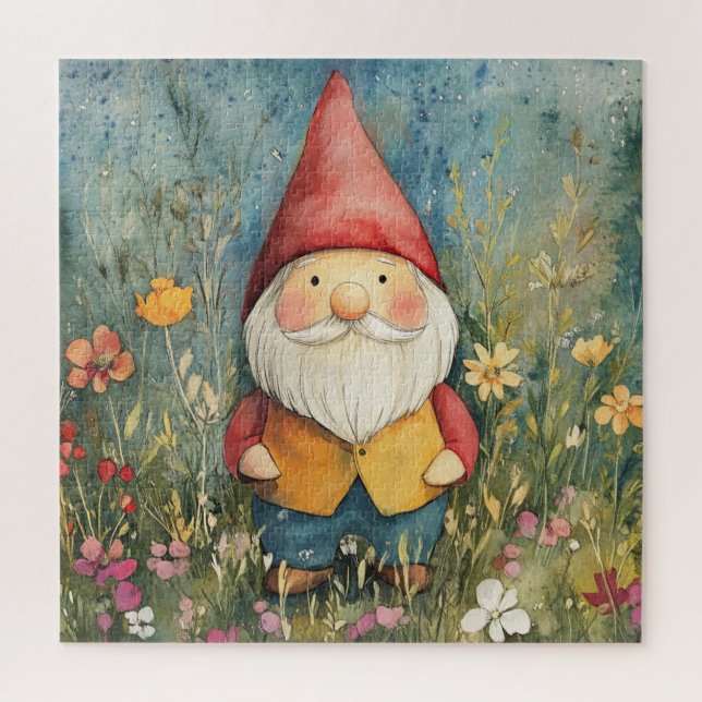 Garden Gnome Jigsaw Puzzle (Vertical)