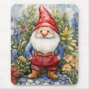 Garden Gnome Mouse Mat