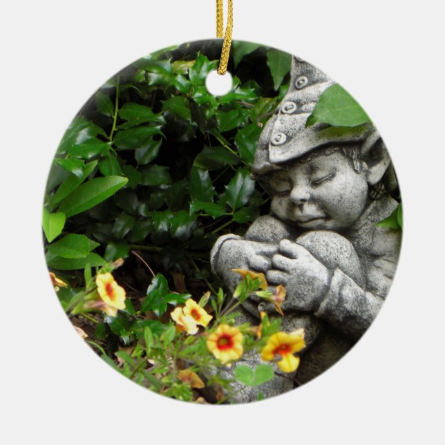 Garden Gnome Ornament (Front)