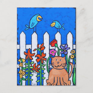 Garden Gnome postcard