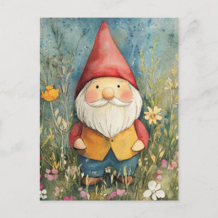 Garden Gnome Postcard