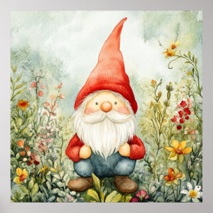 Garden Gnome Poster