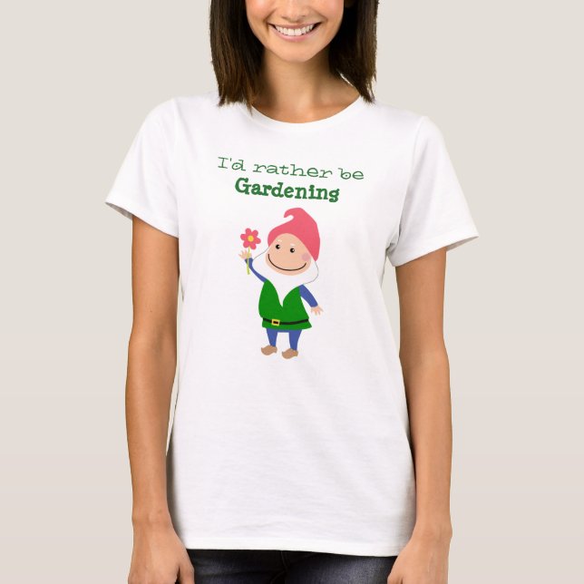 Garden Gnome T-Shirt (Front)