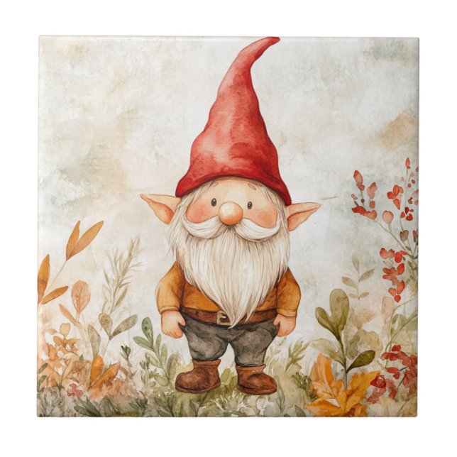 Garden Gnome Tile (Front)