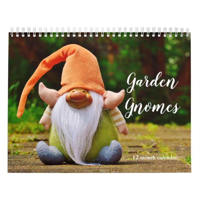 Garden Gnomes 2026 Calendar (Cover)