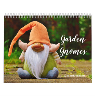 Garden Gnomes 2026 Calendar