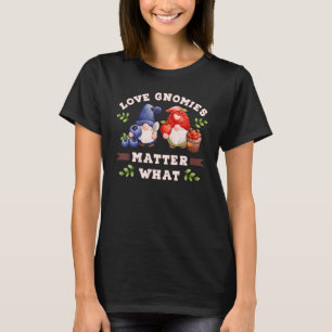 Garden gnomes gnomes with blueberries and apples T-Shirt