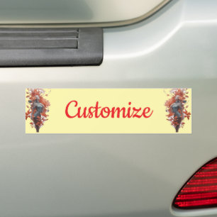 Garden Goddess Blossom Thunder_Cove Bumper Sticker