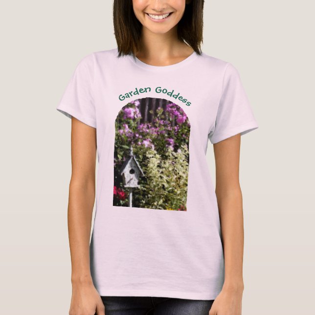 Garden Goddess Cute T-Shirt (Front)