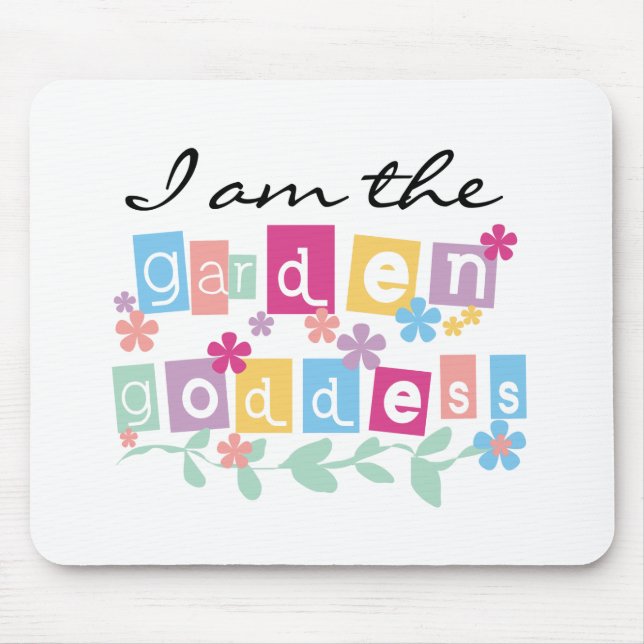 Garden Goddess Mouse Mat (Front)