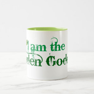 Garden Goddess Two-Tone Coffee Mug