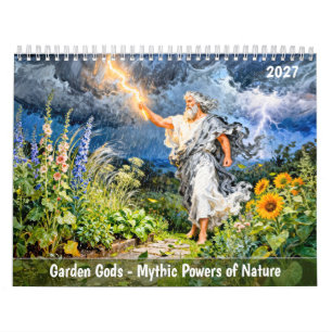 Garden Gods 2027 - Mythic Powers of Nature Calendar