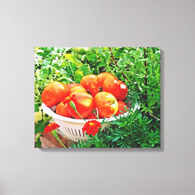 Garden Goodies Canvas Print (Front)
