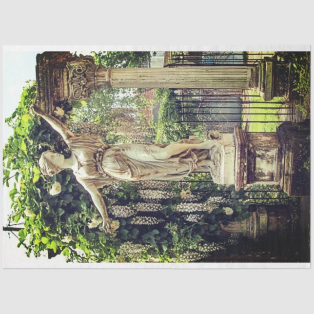 Garden Grace Tissue Paper by Elsie Lane Art Garage (Front)