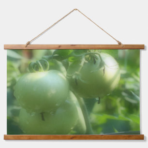 Garden Green Tomatoes Nature Hanging Tapestry