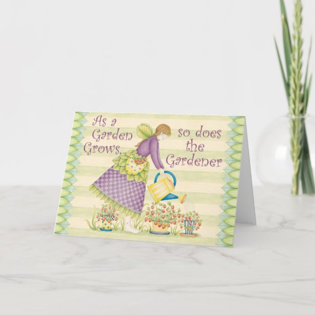 Garden Grows - Greeting Card (Front)