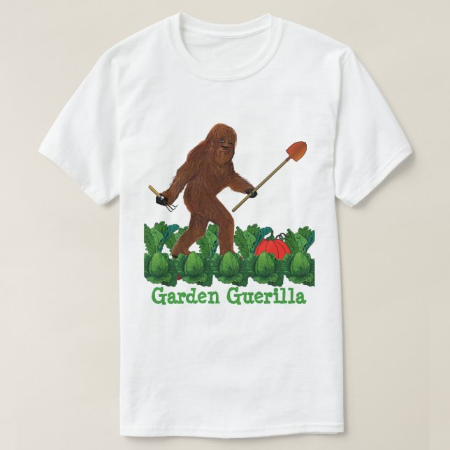 Garden Guerrilla T-Shirt (Design Front)