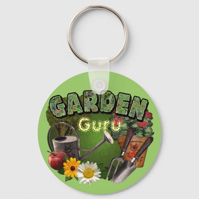 Garden Guru Key Ring (Front)