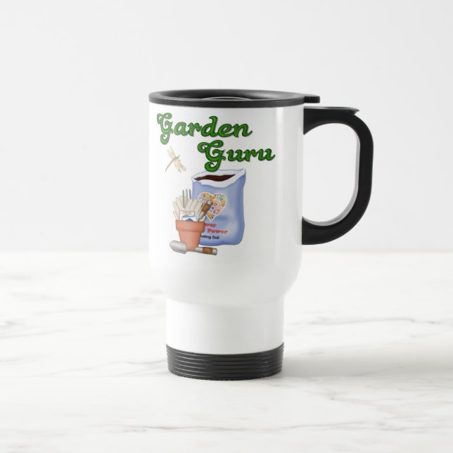 Garden Guru Travel Mug (Right)