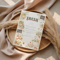 Garden Harvest Market Bridal Shower