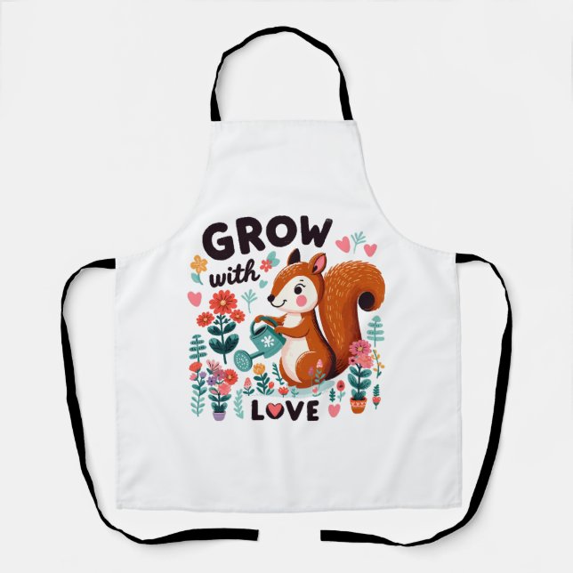 Garden Heartbeat Apron (Front)