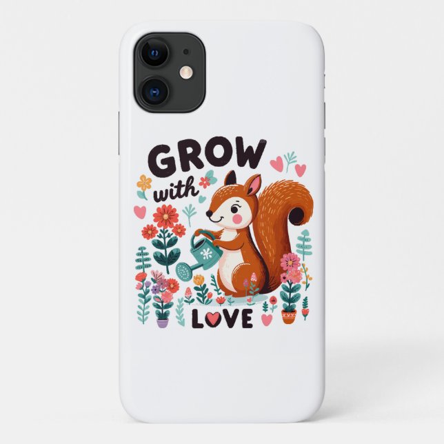 Garden Heartbeat Case-Mate iPhone Case (Back)