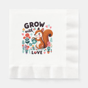 Garden Heartbeat Napkin