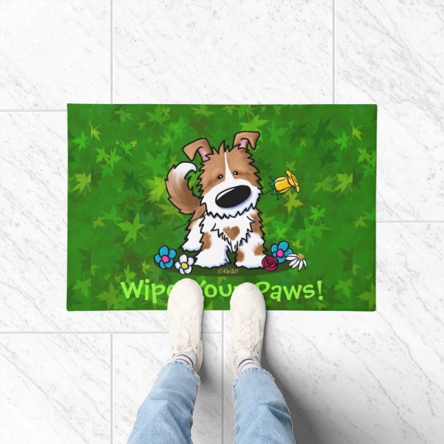 Garden Helper Cute Dog Doormat (Indoor)
