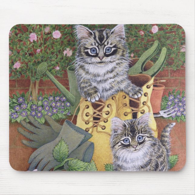Garden Helpers Mouse Mat (Front)