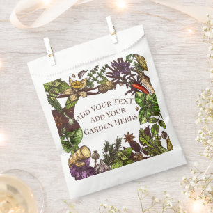 Garden Herb Packet Gardening Herbs & Spices Flavou Favour Bags