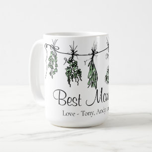 Garden Herbs Best Mum Ever  Coffee Mug