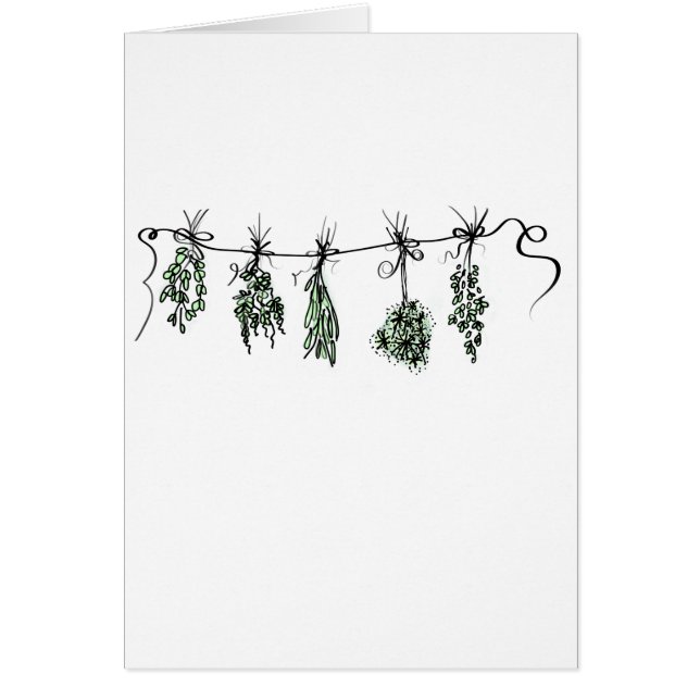 Garden Herbs botanical boho  (Front)
