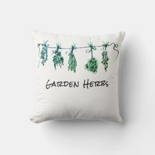 Garden Herbs Cushion