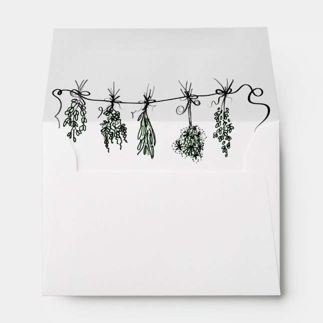 Garden Herbs Envelopes (Back (Bottom))