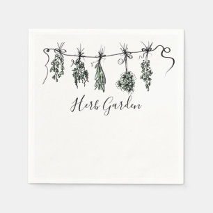 Garden Herbs Napkin