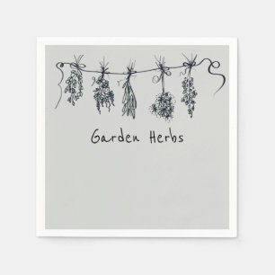 Garden Herbs Napkin