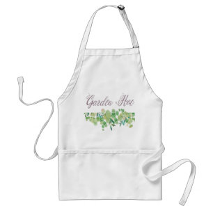 Garden Hoe Fun Pun Quote for Gardeners Standard Apron