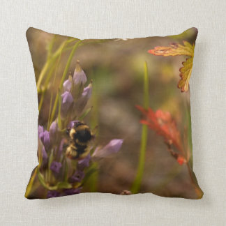 Garden HoneyBee; No Text Cushion