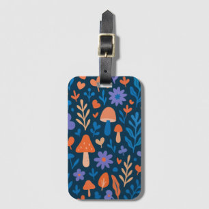 Garden Illustration Luggage Tag
