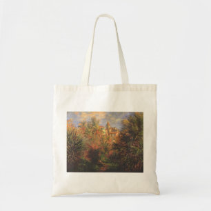 Garden in Bordighera - Claude Monet - c1900 Tote Bag