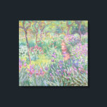 Garden in Giverny by Claude Monet Canvas Print<br><div class="desc">Claude Monet - Garden in Giverny. Beautiful impressionism painting of a garden in Giverny by Claude Monet.</div>