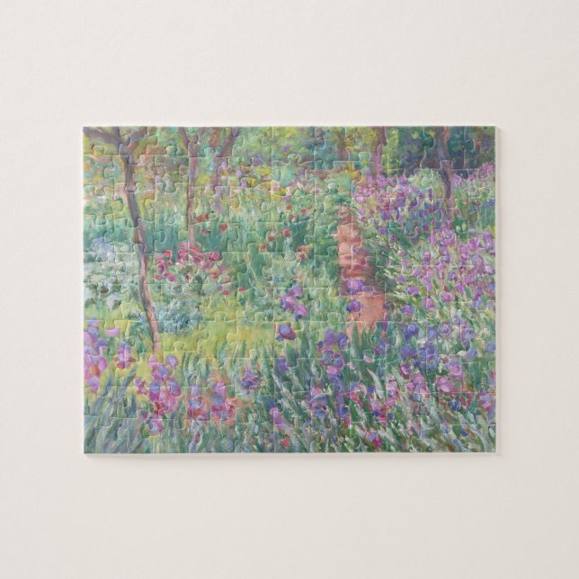 Garden in Giverny by Claude Monet Jigsaw Puzzle (Horizontal)