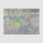 Garden in Giverny by Claude Monet Tissue Paper<br><div class="desc">Claude Monet - Garden in Giverny. Beautiful impressionism painting of a garden in Giverny by Claude Monet.</div>