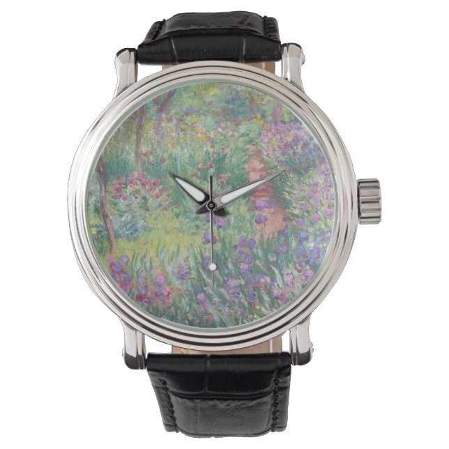 Garden in Giverny by Claude Monet Watch (Front)