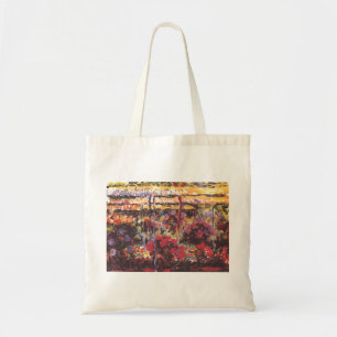 Garden in Giverny - Claude Monet - c1900 Tote Bag