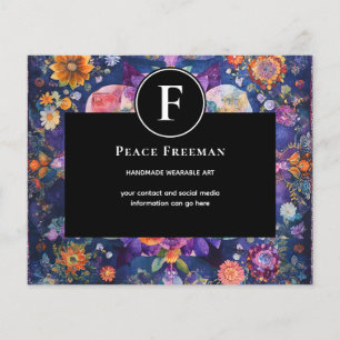 Garden in Motion Floral Mandala Design Flyer