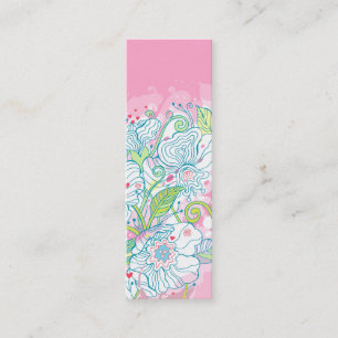 Garden in My Soul Bookmark Mini Business Card